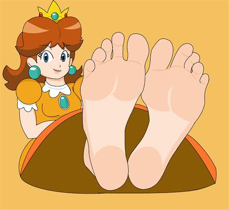 princess daisy feet|barefoot, Princess Daisy, toes / デイジー .